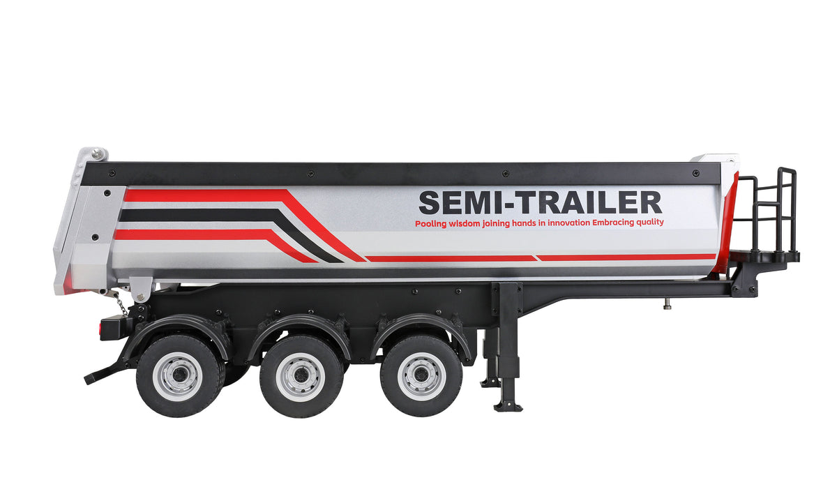 Amewi 22777 – Semi-remorque benne RC 1/18 noire pour Scania 770S