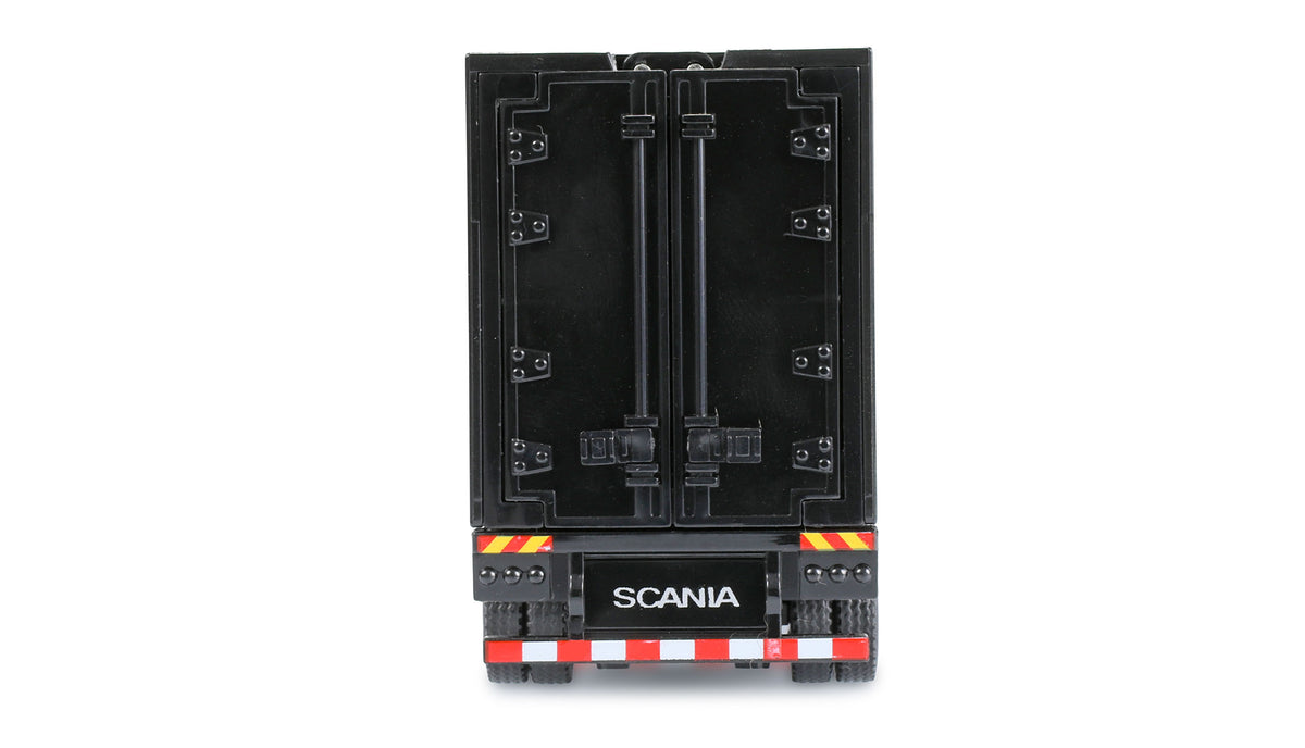 Mini Camion RC Scania 730 S 1/64 4x4 RTR avec remorque noir - Breizh Modélisme.