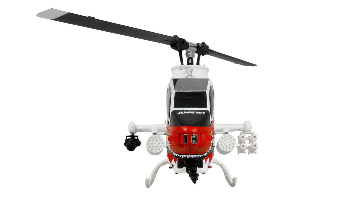 Hélicoptère Bell AH-1 Arctic Cobra 6 canaux 3D/6G RTF - Breizh Modélisme.