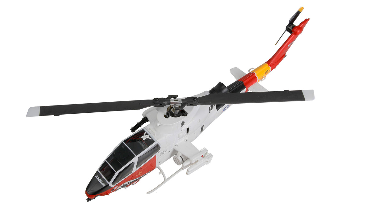 Hélicoptère Bell AH-1 Arctic Cobra 6 canaux 3D/6G RTF - Breizh Modélisme.