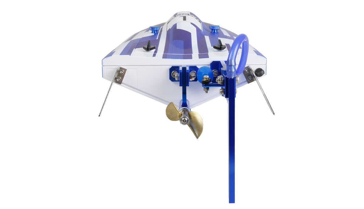 Bateau RC Amewi Marlin S5 Brushless Explorer Mono RTR bleu