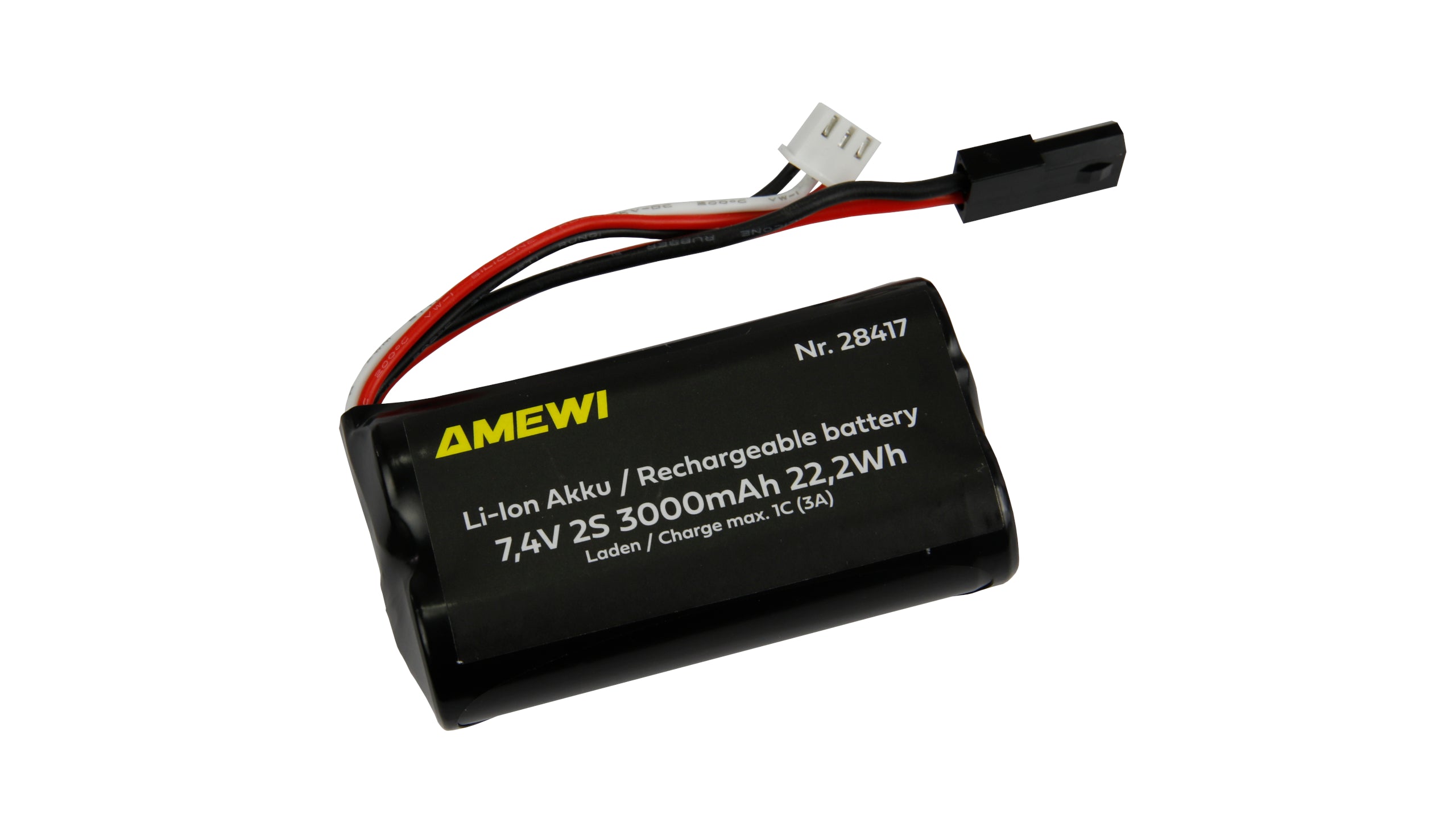 Batterie Li-ion 2S 7,4V 3000mAh connecteur 5600 - 28417