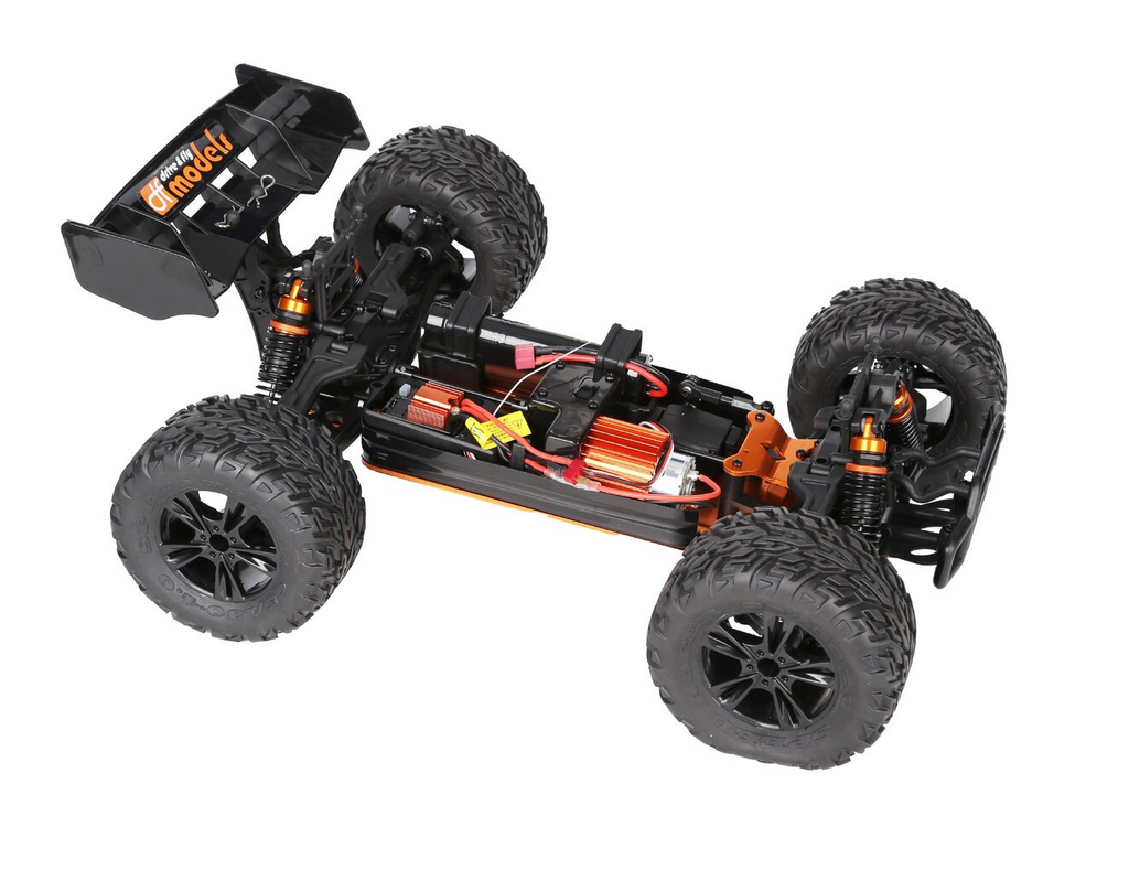 DF Models TW-1 Truggy 5.1 charbon XL RTR 1/10 - 40km/h - Breizh Modélisme.