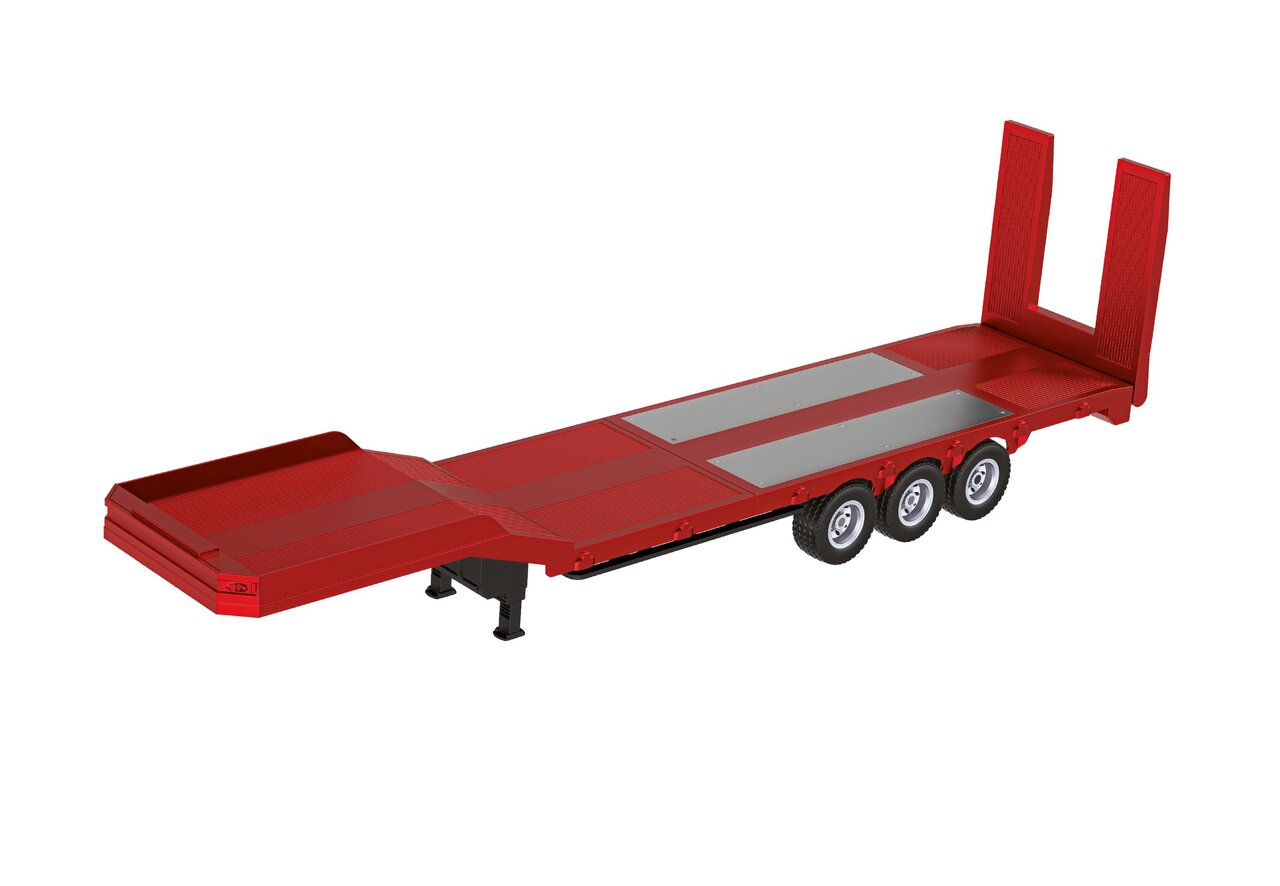 Remorque rouge 1/18 pour Huina Scania 1502R