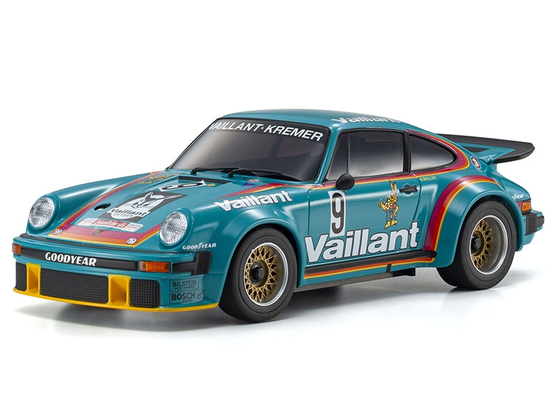京商1/64 Porsche 934 Vaillant Kyosho Mini-Z MR04 RWD Porsche 934 RSR 1976 Vaillant 9 (N-RM