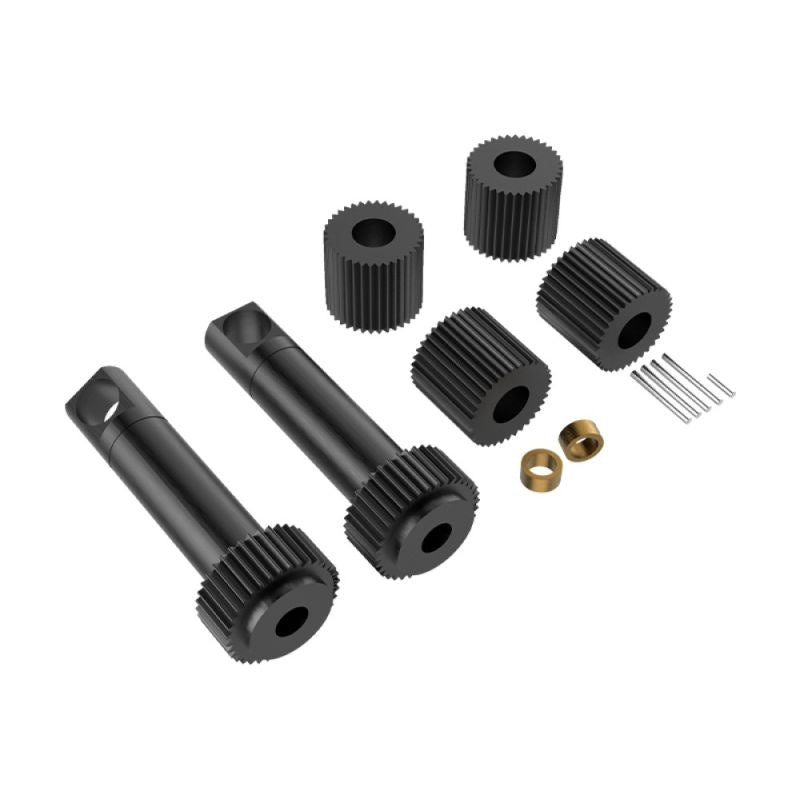 Ensemble de différentiel en acier au carbone noir GPM TRX MiniMaxx - GPMTXMM1200SBK - Breizh Modélisme.