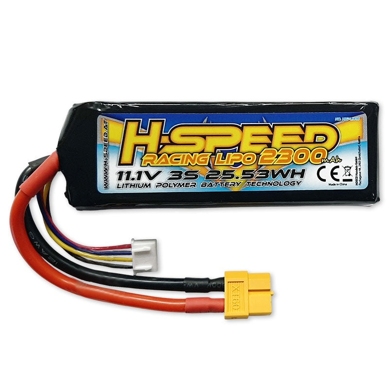 Batterie LiPo 2300mAh 11,1V XT60 pour Traxxas mini XRT