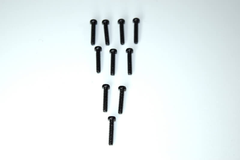6 Vis tête ronde M2x10 - Absima 1230227