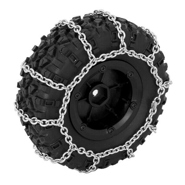 Chaine neige pour pneus ø 108mm (x2) - Accessoires pour crawler 1/10