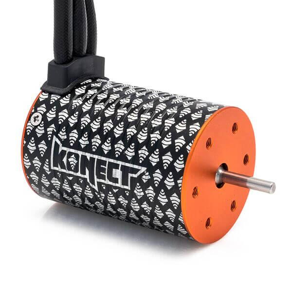 Moteur Brushless 1/10 taille 3652 4600kv Axe 3,175mm- Konect KN-3652SL-4600