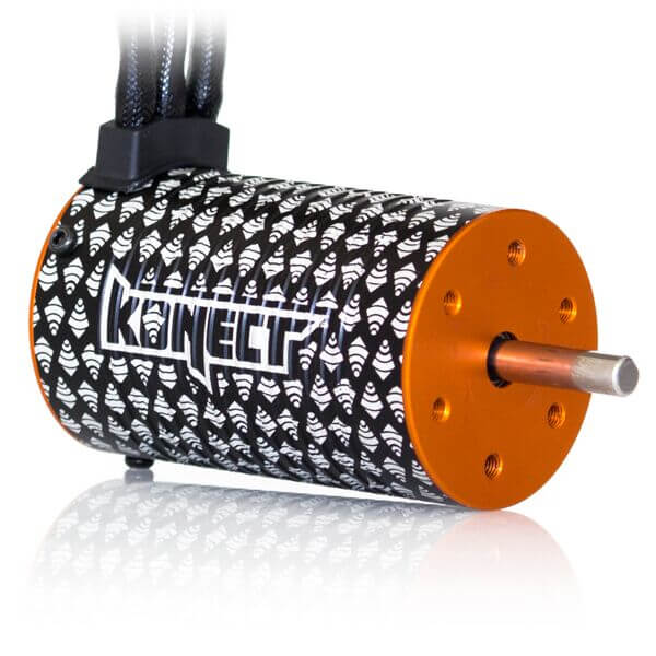 Moteur brushless 1:10 Konect 3660 Axe 5mm SCT 3150KV  KN-3660-3150