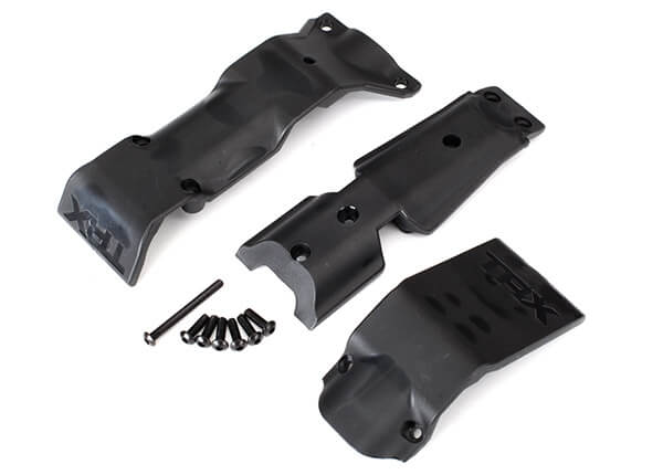 Plaques de protection avant et arrière (pour TRX8629 et TRX8630) (2) - Traxxas TRX8637