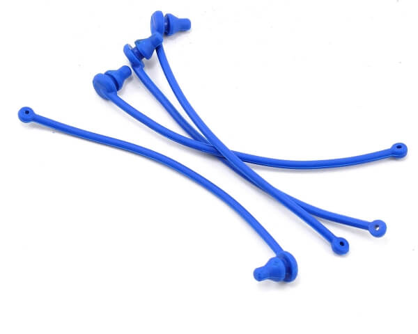 Clips de carrosserie bleus (4) - Traxxas TRX5751