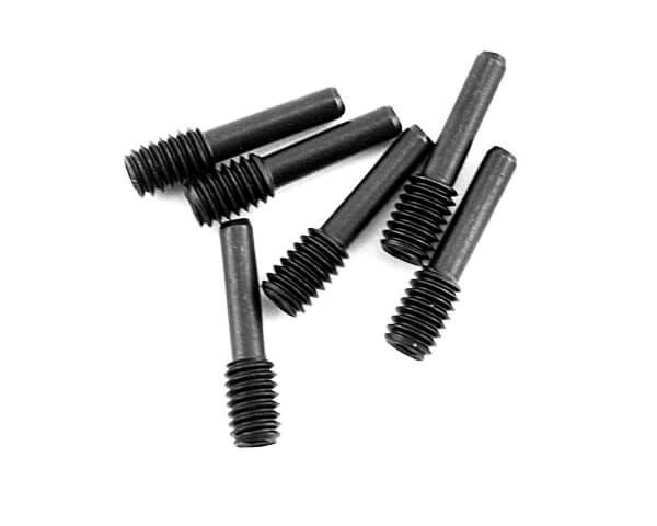 6 Vis BTR 4x15mm pour goupille de noix de cardan Traxxas 5145