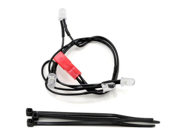 Kit lumière (partie avant) 4 diodes claires Summit - Traxxas TRX5689