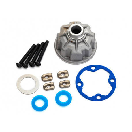 Corps de différentiel + joints alu - Traxxas 8681X