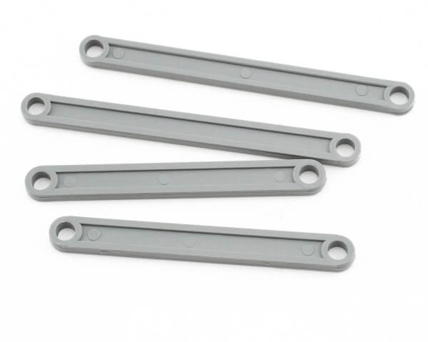 Biellettes de carrossage grises avant et arriere non-reglables (4) - Traxxas 3641A