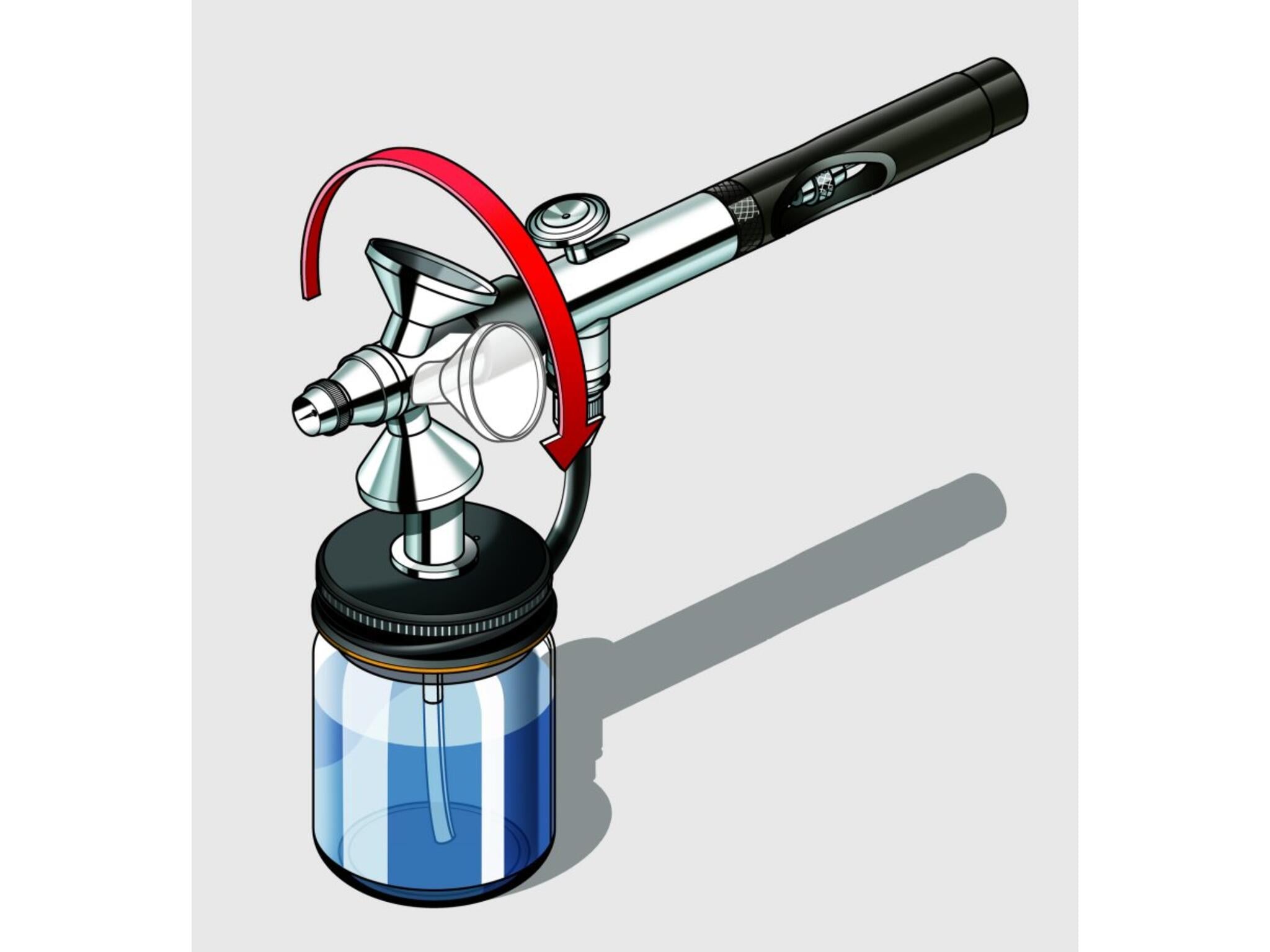 Pistolet à peinture "Flexible" Master Class Aérographe Revell pour les expérimentés 39109