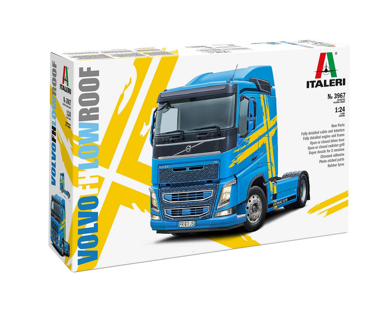 Maquette camion Volvo FH Low Roof  - I3967 - Breizh Modélisme.