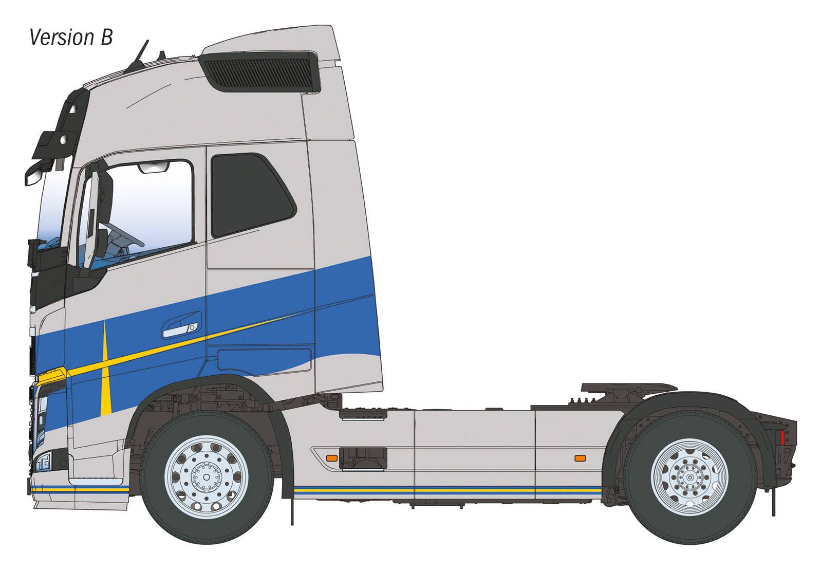 Maquette camion Volvo FH16 Medium Roof - I3970