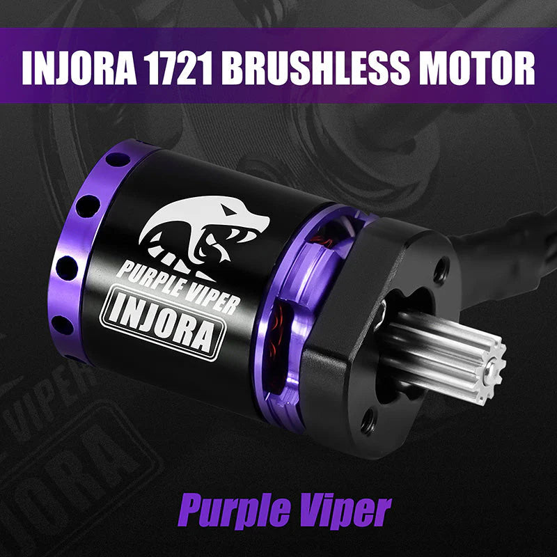 ESC brushless étanche MBL32 G2 et moteur Purple Viper 1721 pour TRX4M 1/18 - MBL32G2-INM19-4M - Breizh Modélisme.