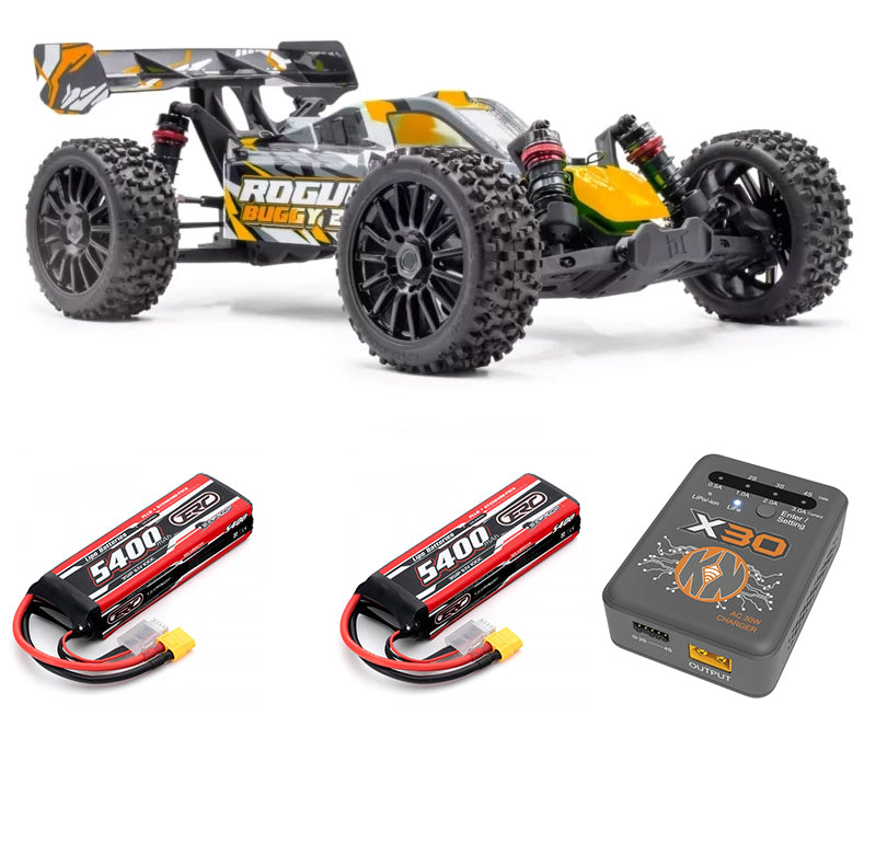 Rogue Buggy 2.0 1/8 Brushless orange version PACK 3S