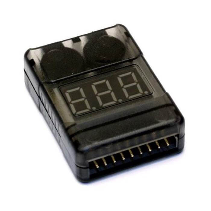 Testeur & Alarme Batterie LiPo/Li-on/LiFe 1-8S