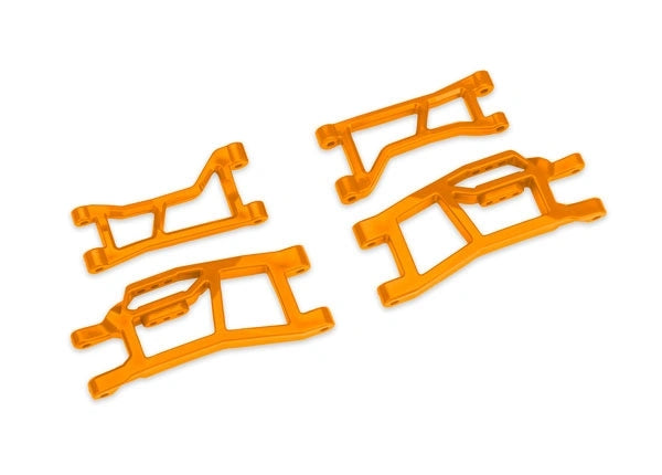 Bras de suspension avant orange pour Mini XRT, Mini Maxx - Traxxas 10725-ORNG - Breizh Modélisme.