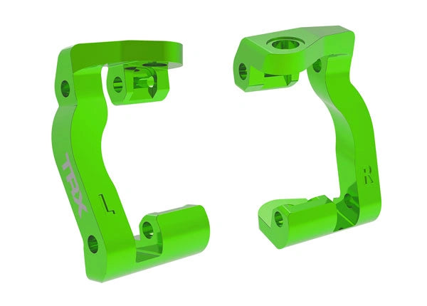 Roulettes en aluminium vert (paire) Mini Maxx - Traxxas 10733-GRN - Breizh Modélisme.