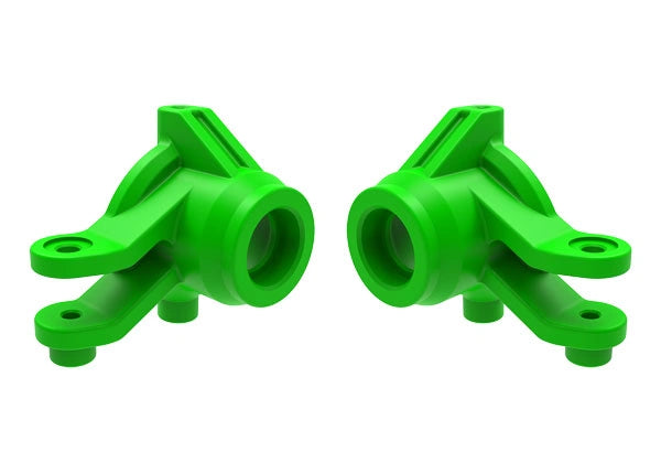 Blocs de direction vert (paire) Mini Maxx - Traxxas 10736-GRN - Breizh Modélisme.