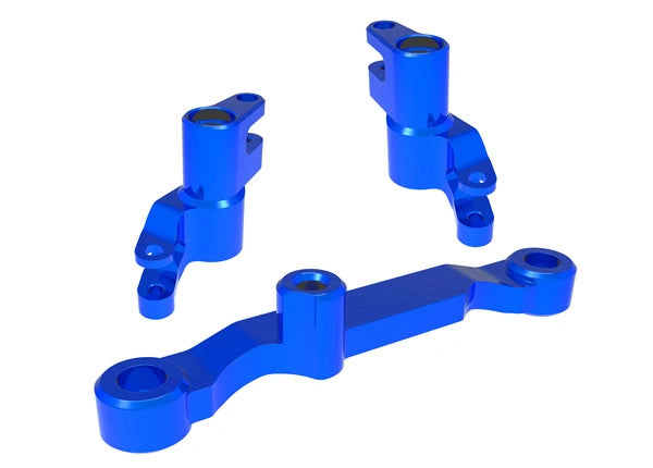 Manivelles de direction Alu bleu Mini Maxx/XRT - Traxxas 10743-BLUE - Breizh Modélisme.