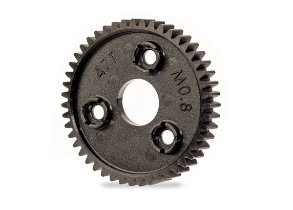 Pignon droit 47 dents M0,8 (pour embrayage à glissement) Mini Maxx - Traxxas 10759 - Breizh Modélisme.