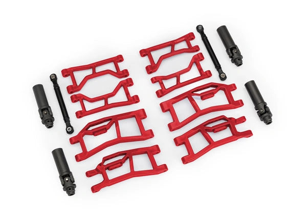 Kit de suspension WideMaxx Rouge pour Mini Maxx - Traxxas 10790-RED