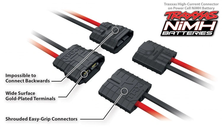 Batterie Ni-Mh 8,4 V 5000 mAh Série 5 prise Traxxas iD