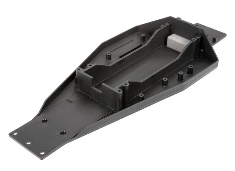 Châssis inférieur noir (batterie longue) Bandit/Rustler - Traxxas 3728