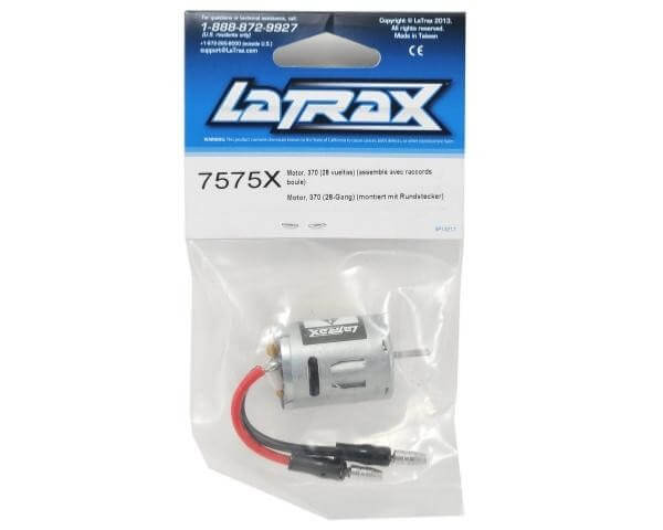 Moteur Latrax Teton 7575R Type 370, 28 T