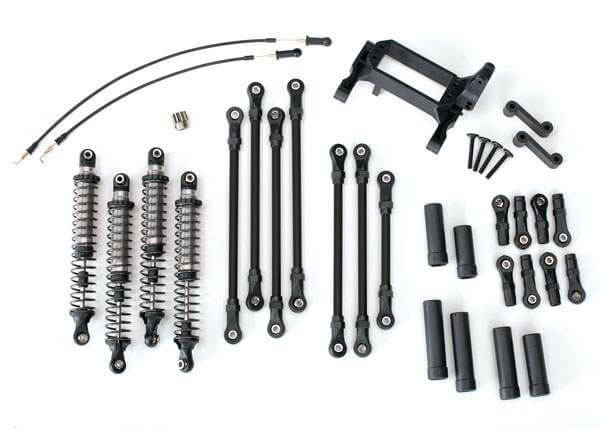 Kit Bras/Biellettes Long TRX-4 complet GRIS - Traxxas 8140
