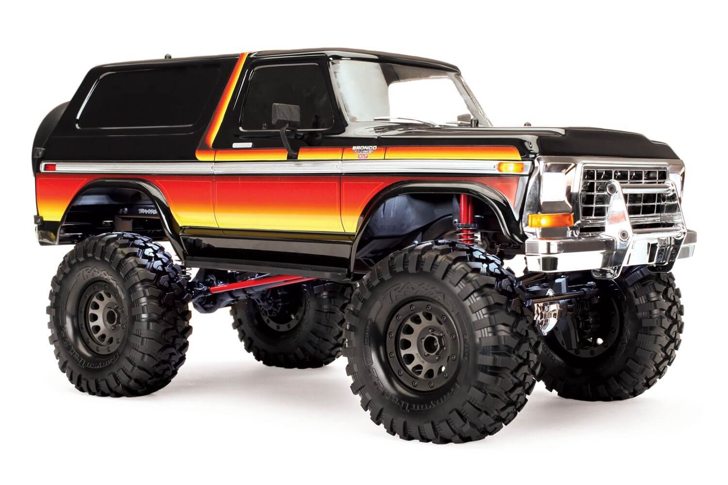 Kit Bras/Biellettes Long TRX-4 complet BLEU - Traxxas 8140X