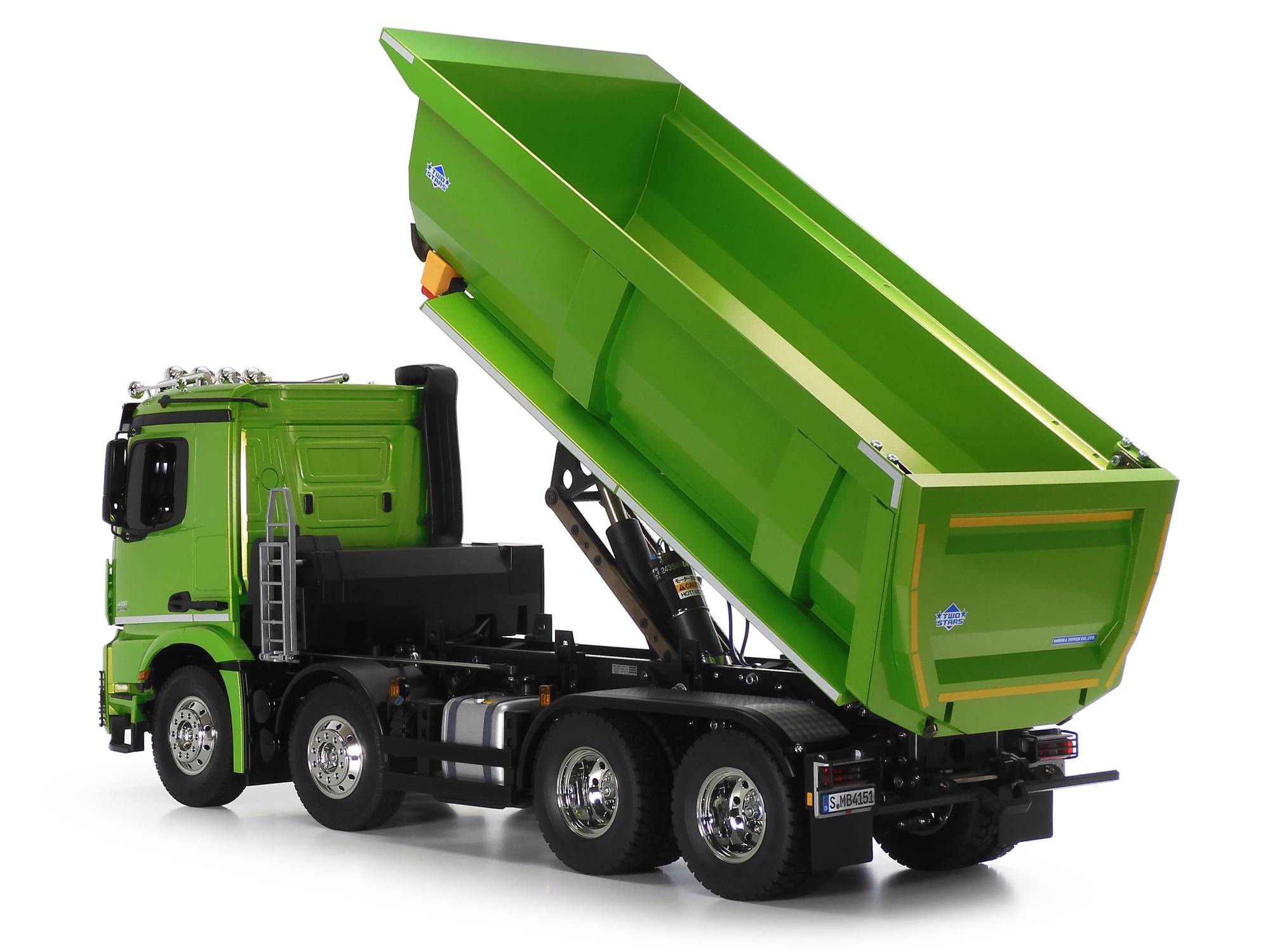 Tamiya Camion Benne Mercedes Arocs 4151 8x4 KIT Vert 47523