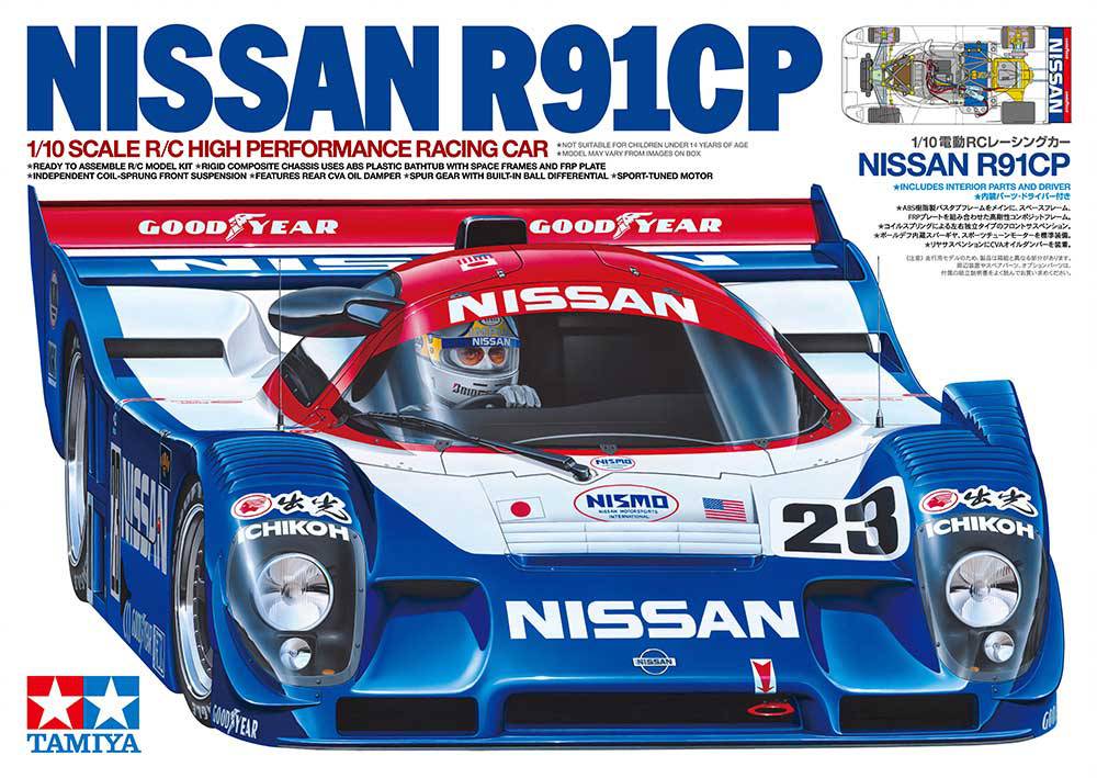 Tamiya 47531 Nissan R91CP 1/10