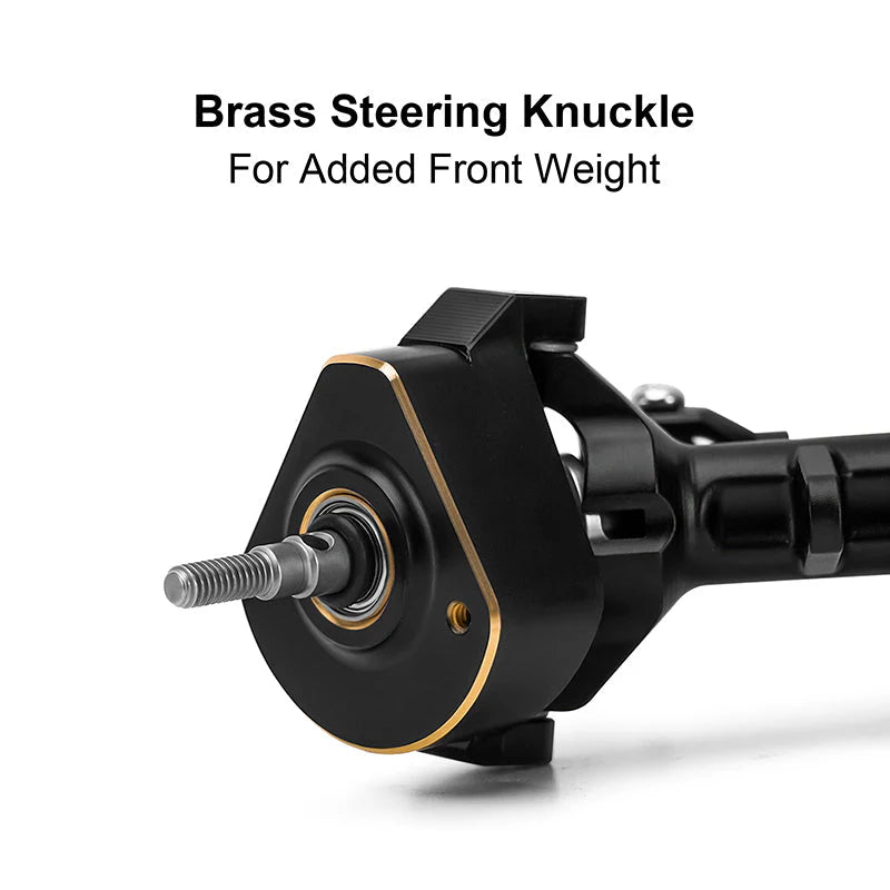 Axes planétaires INJORA +7 mm pour TRX4M 1/18 - 4M-121BKFR