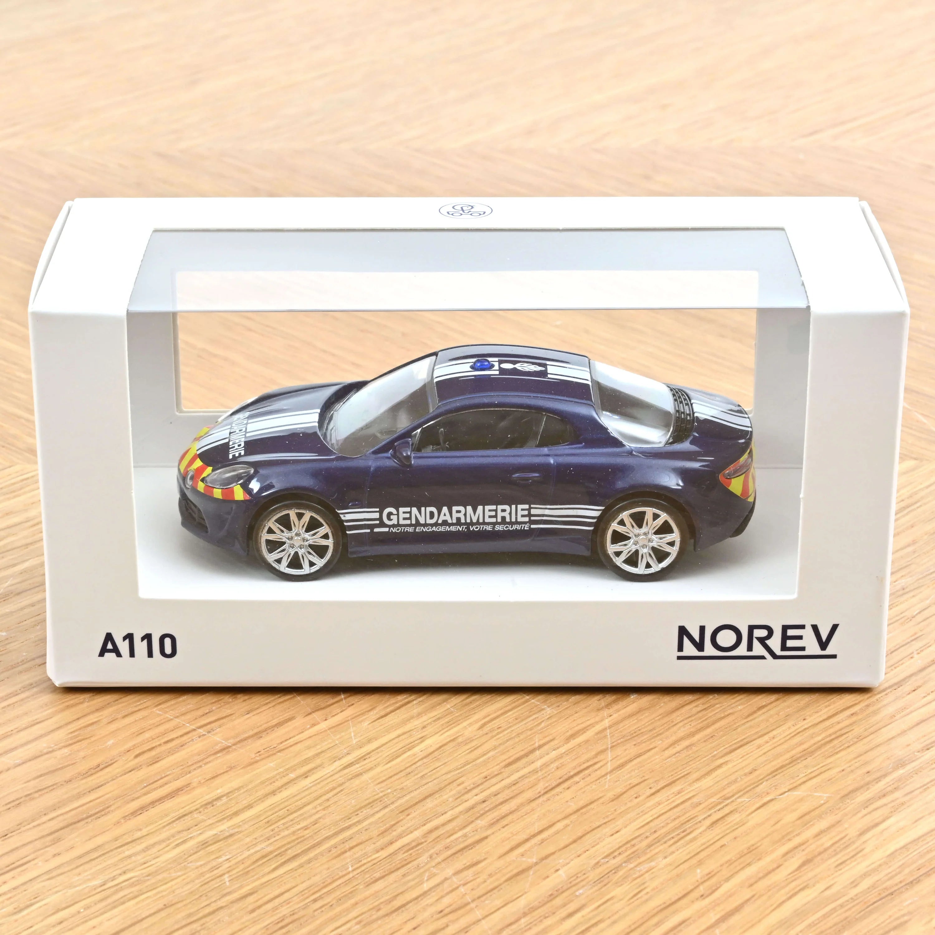 Voiture miniature 1/43 Alpine A110 2017 Gendarmerie Norev 517876
