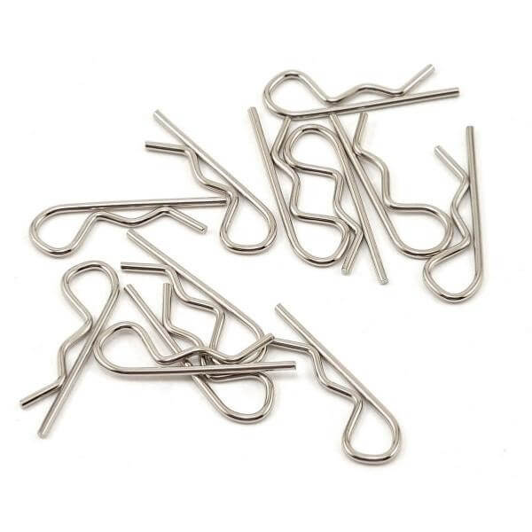 12 Clips de carrosserie 1/10 à 1/16 taille Long. 20mm - Traxxas 1834