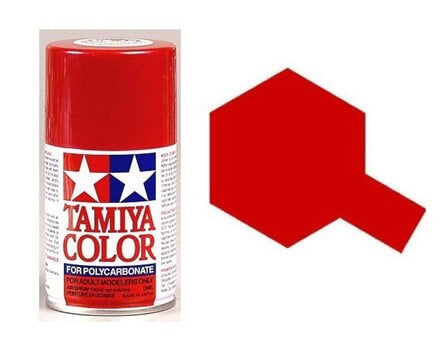 Peinture Lexan PS15 Rouge Metallisé - Tamiya 86015