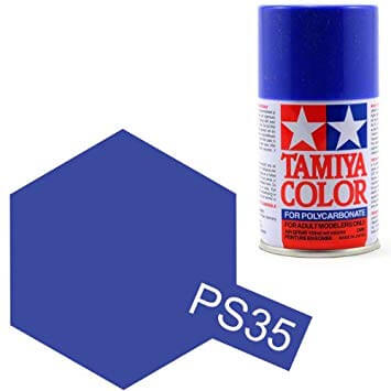 Peinture Lexan PS35 bleu violet - Tamiya 86035