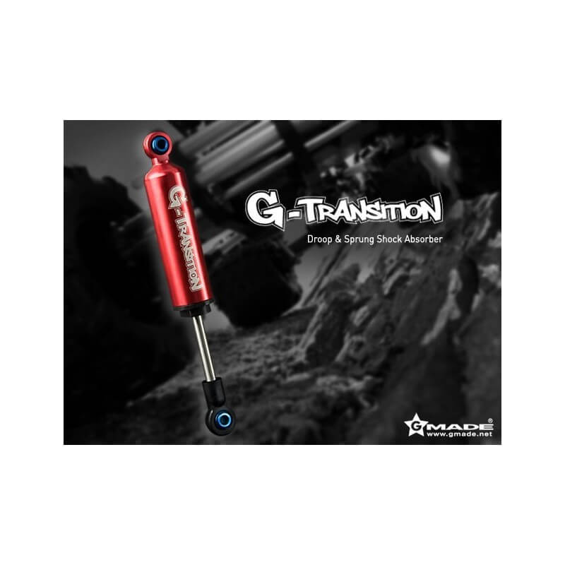 4 Amortisseurs G-Transition Rouge 90mm pour crawler 1/10 GM20601