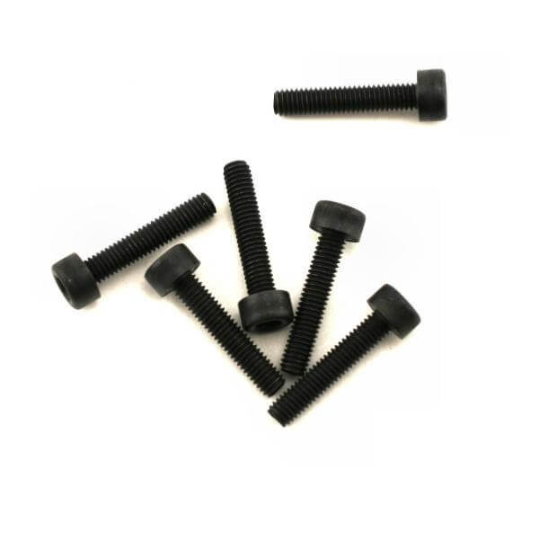 6 Vis BTR Tête ronde 3x15mm Traxxas 2586