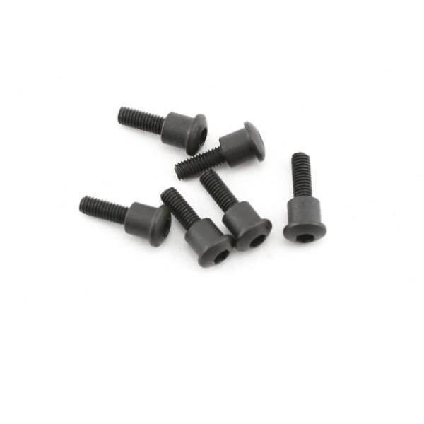 6 Vis BTR Tête bombée épaulée 3x12mm Traxxas 3642X