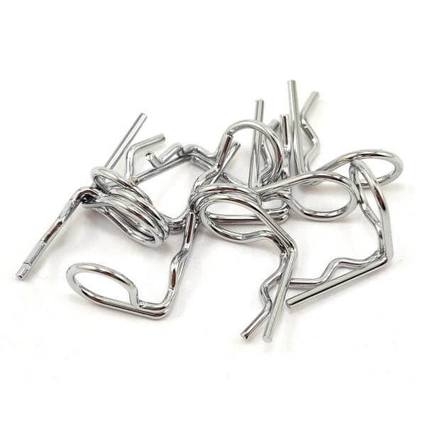 Clips de carrosserie coudés a 90° - Traxxas 3935