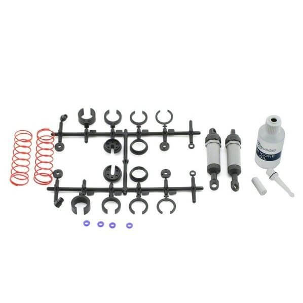 2 Amortisseurs d'origine AV gris complets Traxxas 3760A
